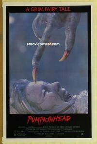 h856 PUMPKINHEAD 27x41 one-sheet movie poster '88 great horror image!