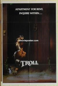 h080 TROLL one-sheet movie poster '85 very first Harry Potter movie!