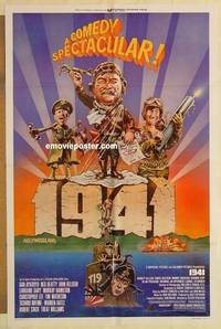 c009 1941 style F one-sheet movie poster '79 Spielberg, John Belushi