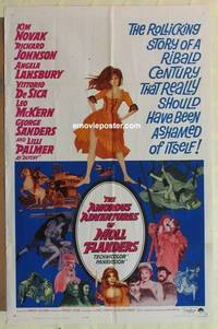 c087 AMOROUS ADVENTURES OF MOLL FLANDERS one-sheet movie poster '65