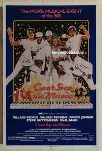 c290 CAN'T STOP THE MUSIC one-sheet movie poster '80 The Village People!