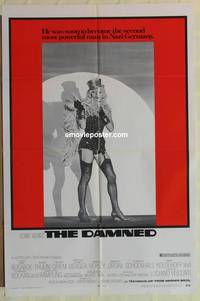 c412 DAMNED one-sheet movie poster '70 Luchino Visconti, WWII