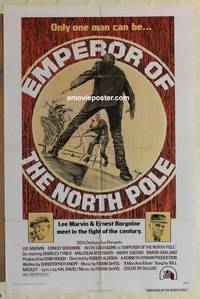 c566 EMPEROR OF THE NORTH POLE one-sheet movie poster '73 Lee Marvin