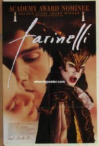 c621 FARINELLI one-sheet movie poster '94 Jeroen Krabbe, Italian opera!