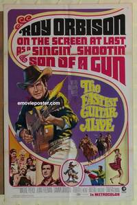c626 FASTEST GUITAR ALIVE one-sheet movie poster '67 Roy Orbison!