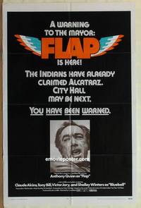 c683 FLAP one-sheet movie poster '70 Anthony Quinn, Claude Akins
