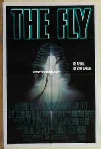 c697 FLY style A one-sheet movie poster '86 David Cronenberg, Goldblum