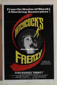 c739 FRENZY one-sheet movie poster '72 Alfred Hitchcock, Anthony Shaffer
