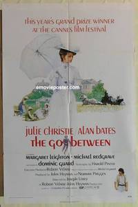 c811 GO BETWEEN one-sheet movie poster '71 Julie Christie, Alan Bates