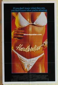c895 HARDBODIES one-sheet movie poster '84 great sexy bikini image!