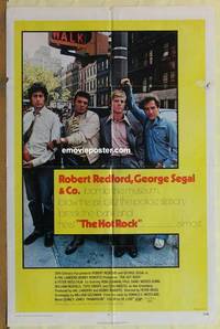 c992 HOT ROCK one-sheet movie poster '72 Robert Redford, George Segal