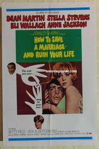 d015 HOW TO SAVE A MARRIAGE one-sheet movie poster '68 Dean Martin