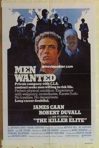 d090 KILLER ELITE one-sheet movie poster '75 James Caan, Sam Peckinpah