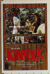 c069 ALL THE LOVIN' KINFOLK one-sheet movie poster '70 hillbilly sex!