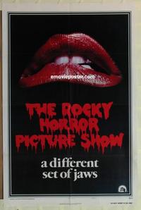 d155 ROCKY HORROR PICTURE SHOW style A one-sheet movie poster '75 Tim Curry