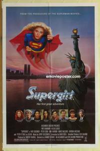 d179 SUPERGIRL one-sheet movie poster '84 super Helen Slater!