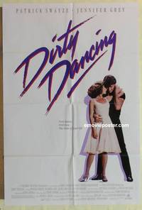 g078 DIRTY DANCING one-sheet movie poster '87 Jennifer Grey, Patrick Swayze