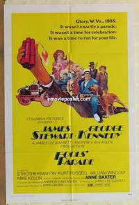 g134 FOOLS' PARADE one-sheet movie poster '71 James Stewart, Kennedy
