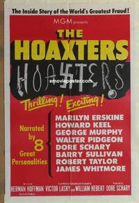 g177 HOAXTERS one-sheet movie poster