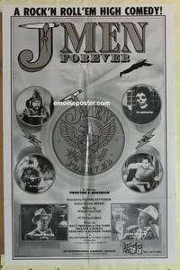 g221 J-MEN FOREVER one-sheet movie poster '79 rock 'n' roll meets drugs!