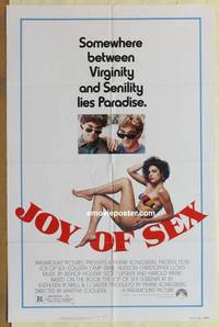 g233 JOY OF SEX one-sheet movie poster '84 from Alex Comfort best-seller!