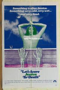 g339 LET'S SCARE JESSICA TO DEATH one-sheet movie poster '71 Lampert