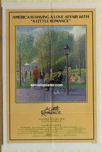 g358 LITTLE ROMANCE one-sheet movie poster '79 great mosaic artwork style!