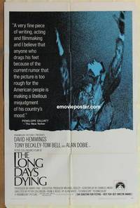 g369 LONG DAY'S DYING one-sheet movie poster '68 David Hemmings