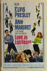 h197 VIVA LAS VEGAS int'l 1sh '64 Elvis Presley & sexy Ann-Margret, Love in Las Vegas!