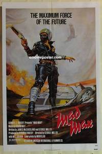 g408 MAD MAX one-sheet movie poster R83 Mel Gibson, George Miller classic!