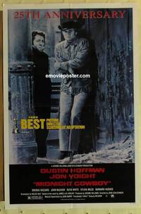 g467 MIDNIGHT COWBOY DS one-sheet movie poster R94 Dustin Hoffman, Voight