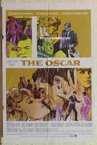 g639 OSCAR int'l one-sheet movie poster '66 Stephen Boyd, Elke Sommer