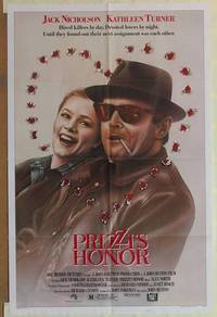 g723 PRIZZI'S HONOR one-sheet movie poster '85 Jack Nicholson, Turner