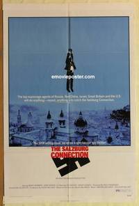 g818 SALZBURG CONNECTION one-sheet movie poster '72 Barry Newman, spies!