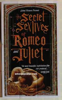 g847 SECRET SEX LIVES OF ROMEO & JULIET one-sheet movie poster '68