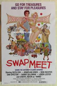 g998 SWAP MEET one-sheet movie poster '79 Ruth Cox, Jonathan Gries