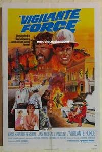 h185 VIGILANTE FORCE style A one-sheet movie poster '76 Kris Kristofferson