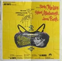 k024 BLISS OF MRS BLOSSOM six-sheet movie poster '68 Shirley MacLaine