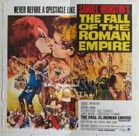 k047 FALL OF THE ROMAN EMPIRE six-sheet movie poster '64 Sophia Loren