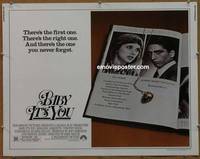 a049 BABY IT'S YOU half-sheet movie poster '83 Rosanna Arquette, Spano