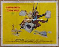 a005 $ half-sheet movie poster '71 Warren Beatty, Goldie Hawn