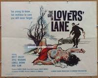 a300 GIRL IN LOVERS' LANE half-sheet movie poster '60 Halsey, Meadows