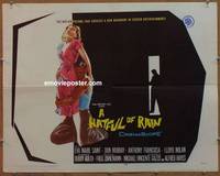 a349 HATFUL OF RAIN half-sheet movie poster '57 early drug classic!