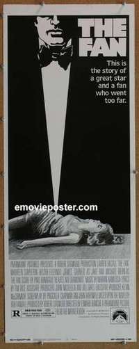 b205 FAN insert movie poster '81 Lauren Bacall, James Garner