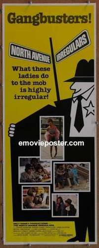 b425 NORTH AVENUE IRREGULARS insert movie poster '79 Walt Disney