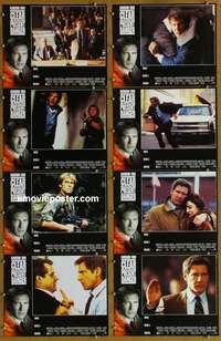 c190 CLEAR & PRESENT DANGER 8 English movie lobby cards '94 Ford