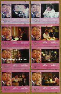 c601 NIGHT MOTHER 8 English movie lobby cards '86 Sissy Spacek, Bancroft