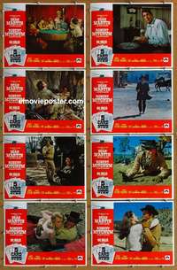 c035 5 CARD STUD 8 movie lobby cards '68 Dean Martin plays poker!