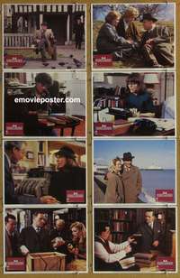 c038 84 CHARING CROSS ROAD 8 movie lobby cards '87 Bancroft, Hopkins