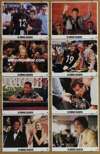 c069 ANY GIVEN SUNDAY 8 Spanish/US movie lobby cards '99 Pacino, Diaz